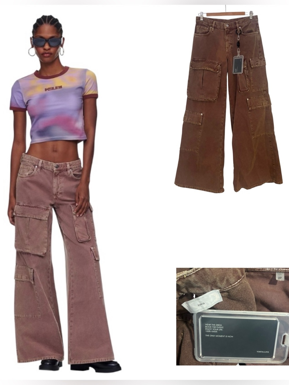 Viavia The Cargo Low + Baggy Jean